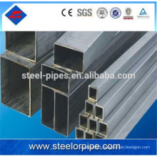 Thin wall gi square steel tube building materials